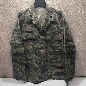 Coat Man's Utility Air Force Camouflage Official Shirt 46R Regular